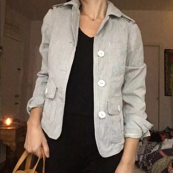 Marc by Marc Jacobs Sz 0 Women’s Blazer Cardigan - Picture 6 of 8